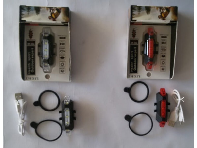 Φως εμπρός ή πίσω με USB