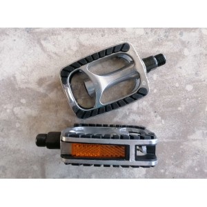 Πετάλια ποδηλάτου αλουμινίου αντιολισθητικά 9/16 Xerama