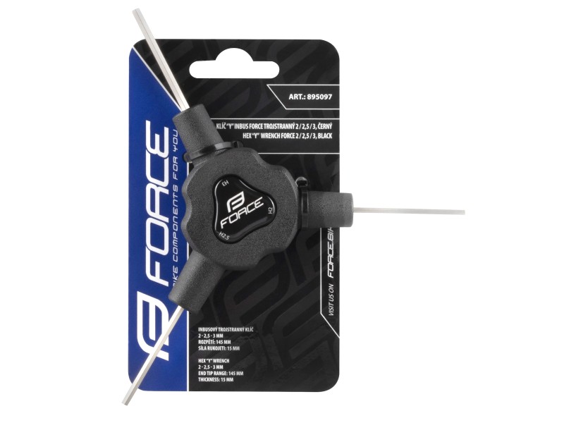 Άλεν τρίγωνο Force 2/2,5/3 (895097)