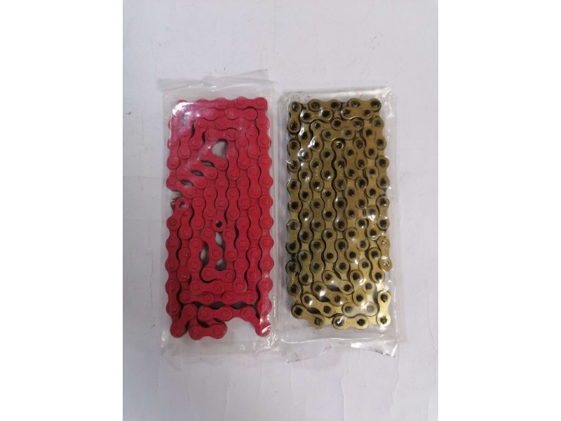 Αλυσίδα ποδηλάτου BMX χρωματιστή TAYA (1sp)