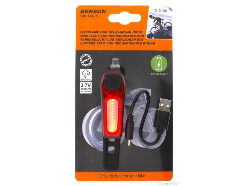 Φως πίσω USB Benson (80 lumen)