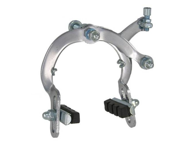 Σετ δαγκάνες BMX ασημί