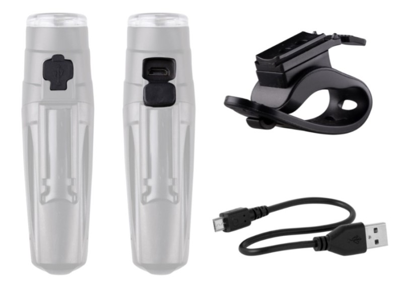 Εμπρόσθιο φανάρι FORCE Stogie 900 Lumen (USB) (452104)