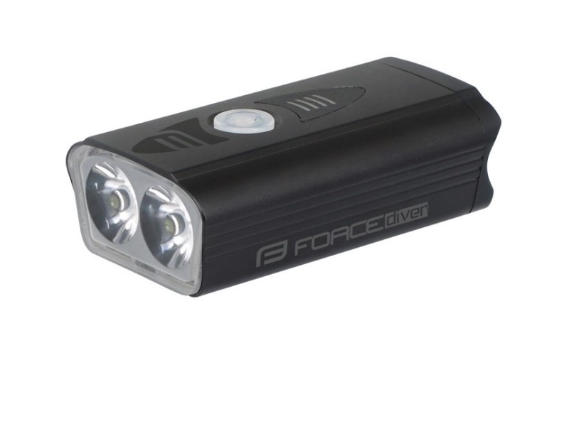 Εμπρόσθιο φανάρι FORCE Diver 900 Lumen (USB)