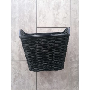 Καλάθι εμπρός πλαστικό, μαύρο