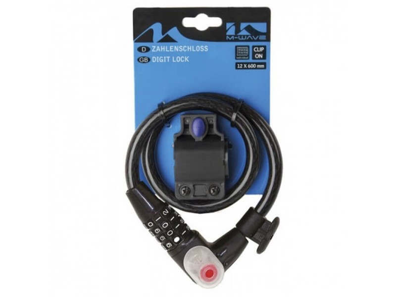 Κλειδαριά m wave με κλειδί και συνδυασμό 12*6cm