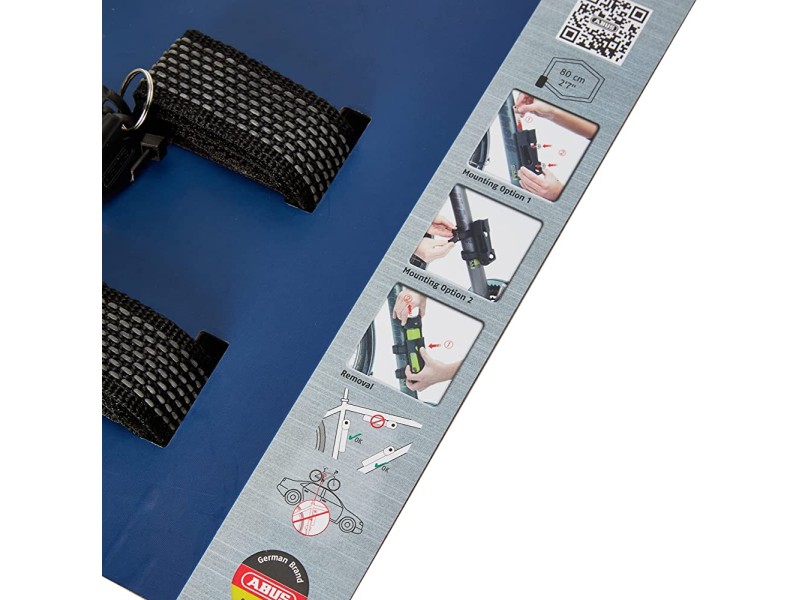 Κλειδαριά ABUS 5700/80 UGRIP BORDO