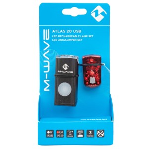 Σετ φώτα M-WAVE ATLAS 20 USB (221092)