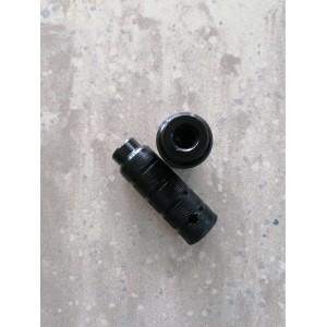 Πατάκια σιδήρου μαύρα (άξονας 14mm)