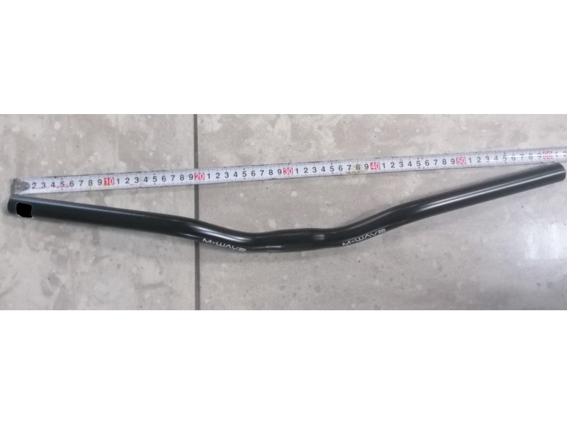 Τιμόνι MTB Alloy με καμπύλη (25,4 & 60cm)