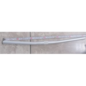 Τιμόνι MTB Alloy ίσιο Ασημί (25.4 & 60cm)