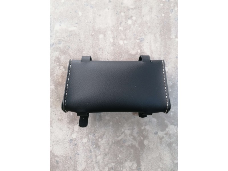 Τσαντάκι σέλας για διπλοσκέλετο (μαύρο, καφέ)