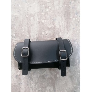 Τσαντάκι σέλας για διπλοσκέλετο (μαύρο, καφέ)