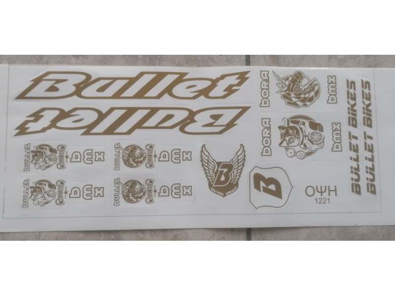 Αυτοκόλλητα ποδηλάτου Bullet