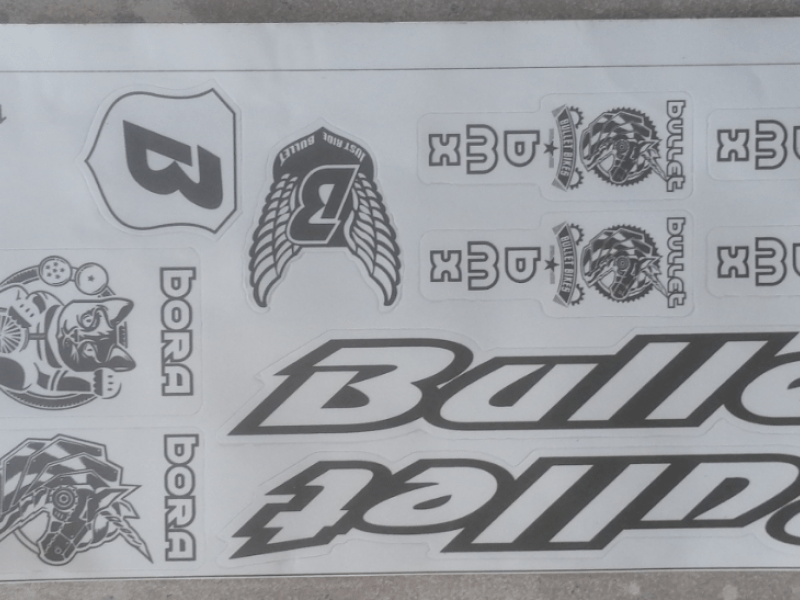 Αυτοκόλλητα ποδηλάτου Bullet