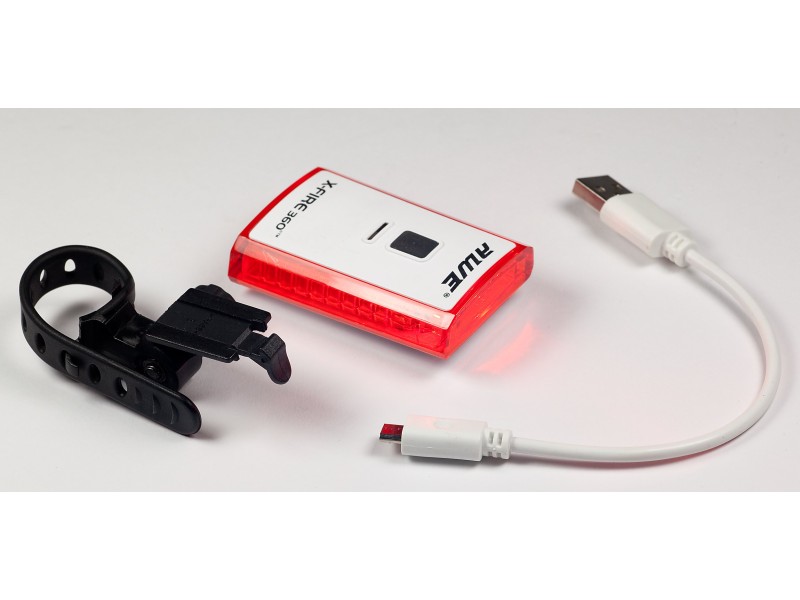 Φως πίσω USB Awe X-Fire 360 (10lm)
