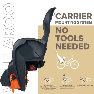 Παιδικό κάθισμα σχάρας Polisport Wallaroo CFS (εως 22kg)