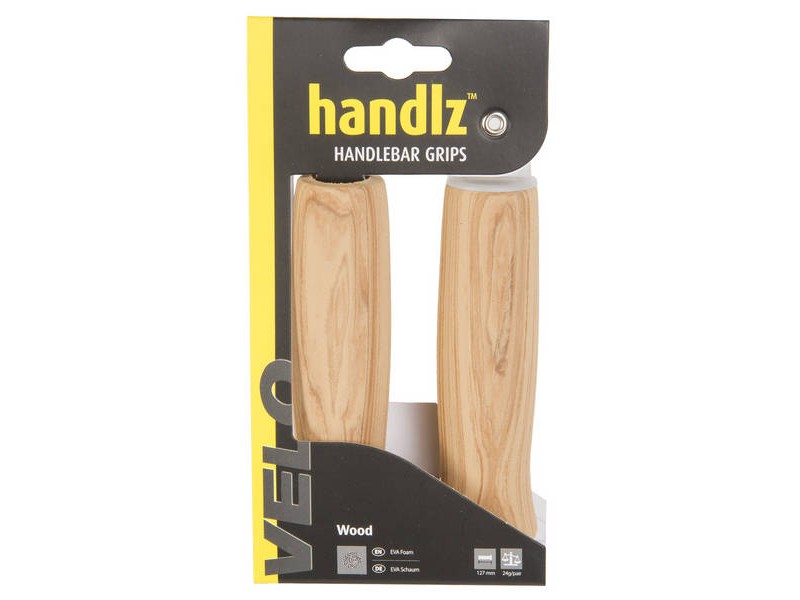 Χειρολαβές Velo PVC χρώμα ξύλου 127mm (410315)