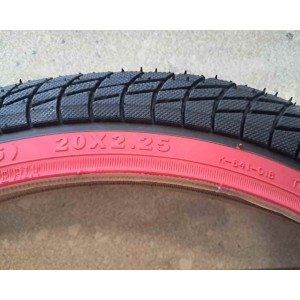 Ελαστικό 20×2.25 Kenda K841 (μαύρο-κόκκινο)