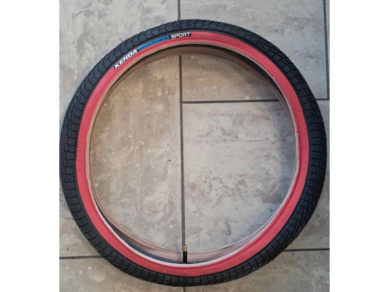 Ελαστικό 20×2.25 Kenda K841 (μαύρο-κόκκινο)