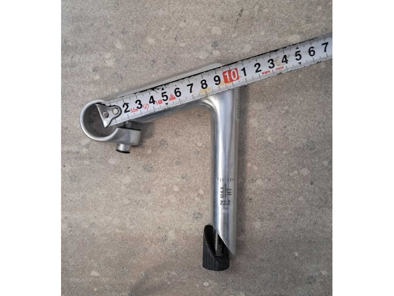 Λαιμός τιμονιού κούρσας 150mm (22.2)